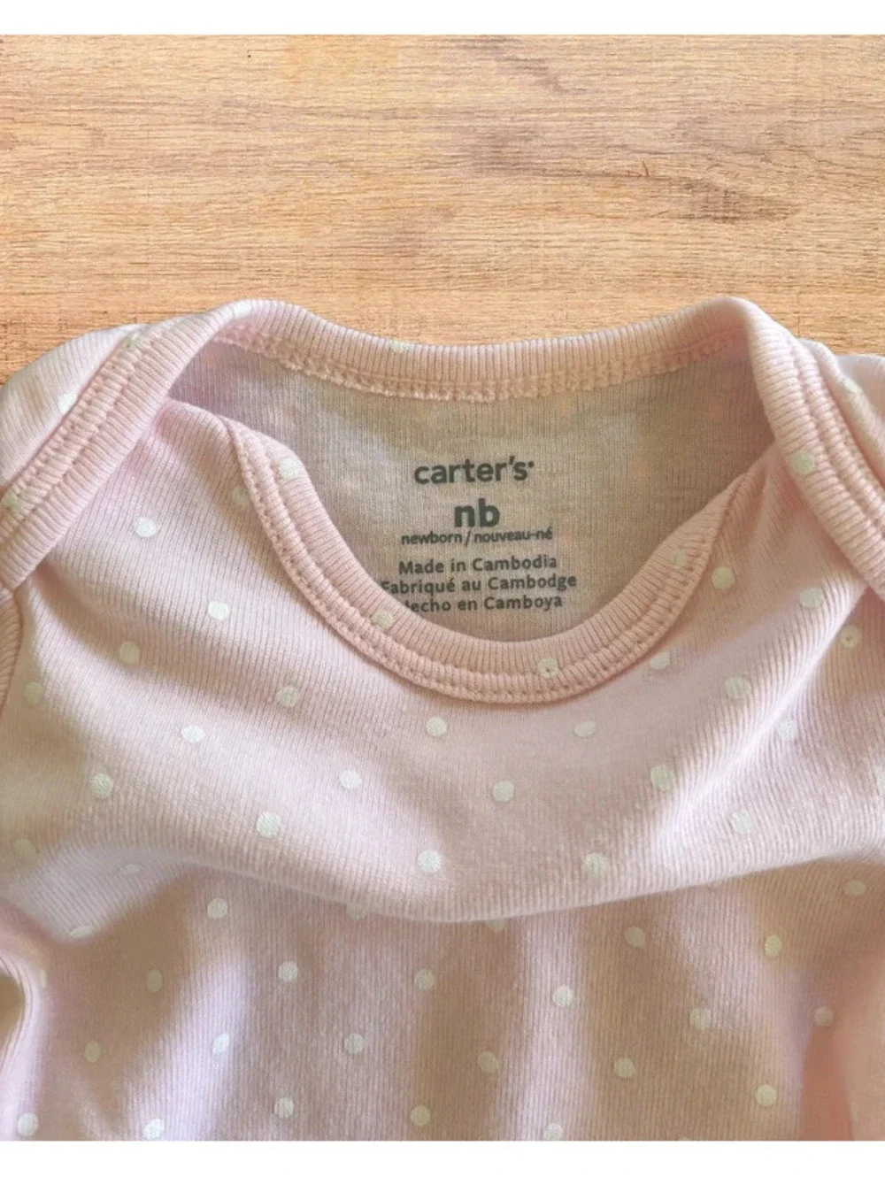 Newborn Carter's Pink Outfit Bundle Bodysuits & Bloomers 2 Sets